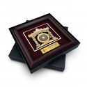 16" x 16" VIP Frame with Gold Plated Pewter - Gong