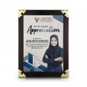 6" x 8" Budget Frame (Gold Border)
