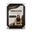 6" x 8" Budget Frame (Silver Border)