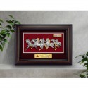11" x 15.5" VIP Frame with Gold Plated Pewter - Eight Horses