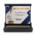6" x 8" Plaque in Songket Horizontal : Recognition Best Award