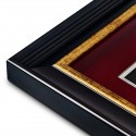 17" x 27" Premium VVIP Frame with Gold Plated Pewter : Eight Horses