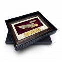 8.5" x 12" VIP Frame with Gold Plated Pewter - Asian Arowana (Big)