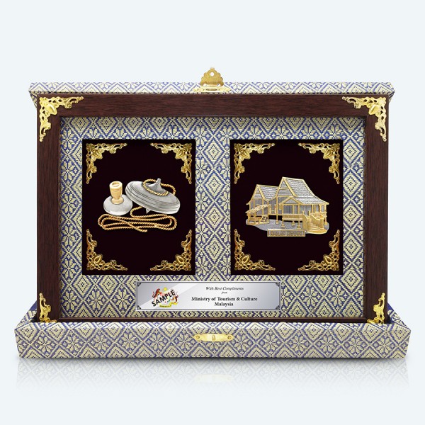 2 In 1 Songket Frame - 9