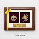 2 in 1 Solid Frame with Gold Plated Pewter (GFS)