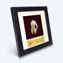 6" x 6" Frame with Gold Plated Pewter : Kebaya Nyonya
