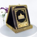 7" x 9" Premium Songket Frame with Gold Plated Pewter (Royale Gold)