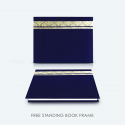 7" x 9" Book Frame with Gold Plated Pewter : Putrajaya Landmark